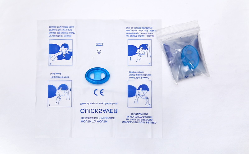 LB361001 CPR  Breathing Film (With Blue Pig Valve)